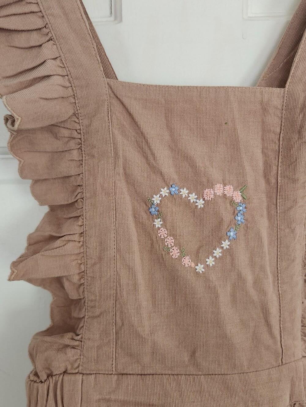 Le Petit Lapin Corduroy Cotton Dress - Picture 3 of 8